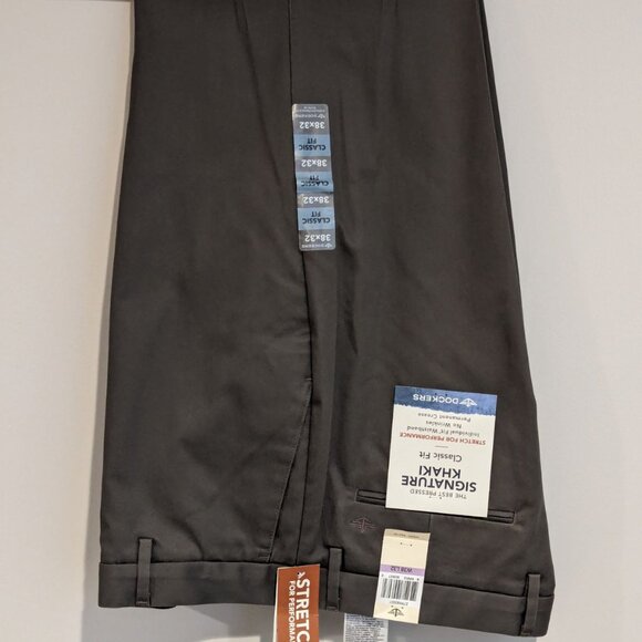 Dockers Signature Khaki Classic Fit Mens Stretch Pants - Picture 1 of 5
